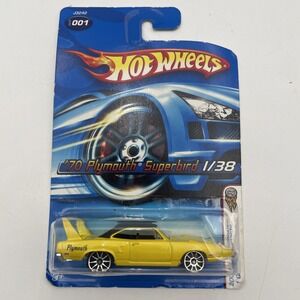 Hot Wheels '70 Plymouth Superbird 2006 First Edition #001 Of‎ 38 Collector J3242